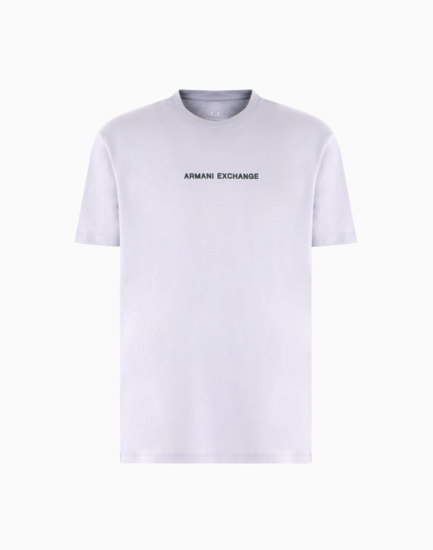 Regular fit T-shirt with logo print on the chest