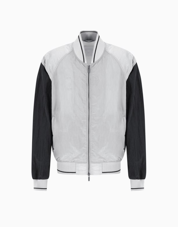 Bonded cotton crewneck sweatshirt