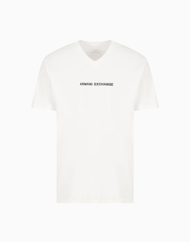 Regular fit T-shirt with logo print on the chest