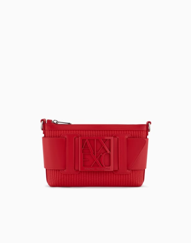 Mini shoulder bag with logo
