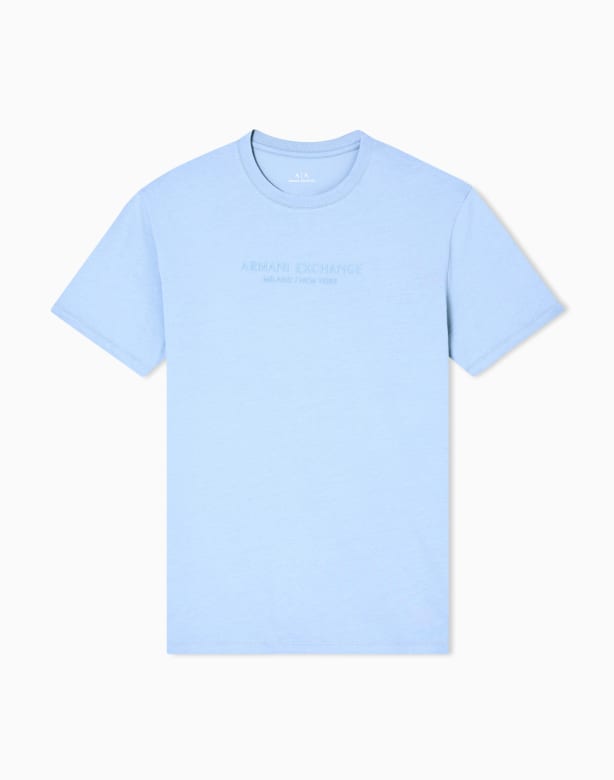Regular fit T-shirt with logo print on the chest