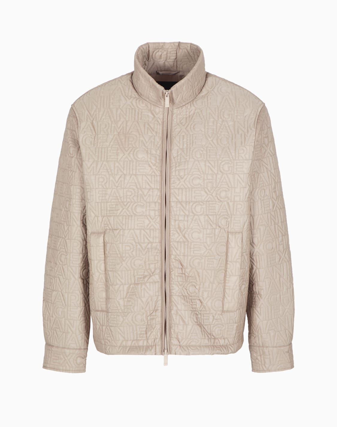 jacket-with-allover-embossed-logo-in-asv-fabric-beige--armani-exchange