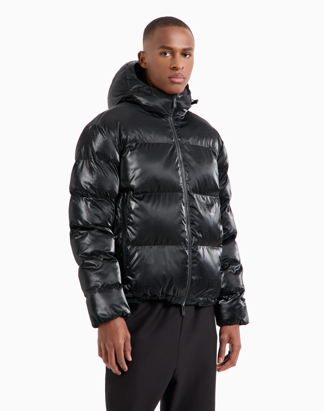 technical-fabric-padded-jacket-with-hood-and-all-over-logo-black--ea7