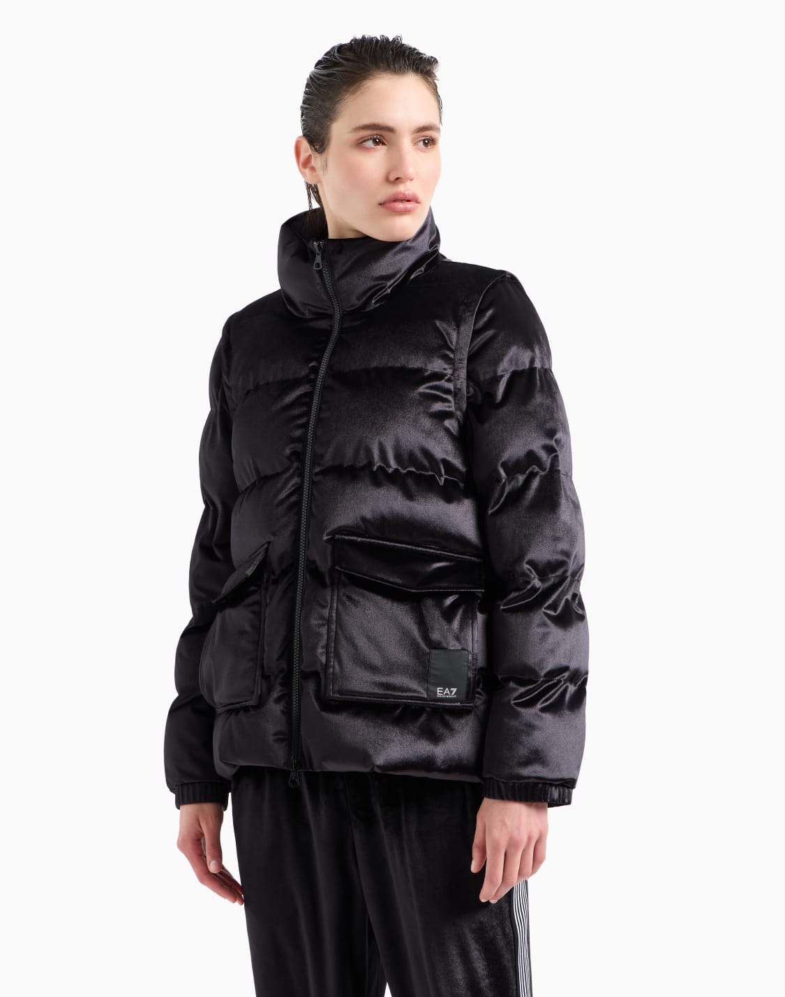 bomber-acolchada-athletic-velour-negro--ea7