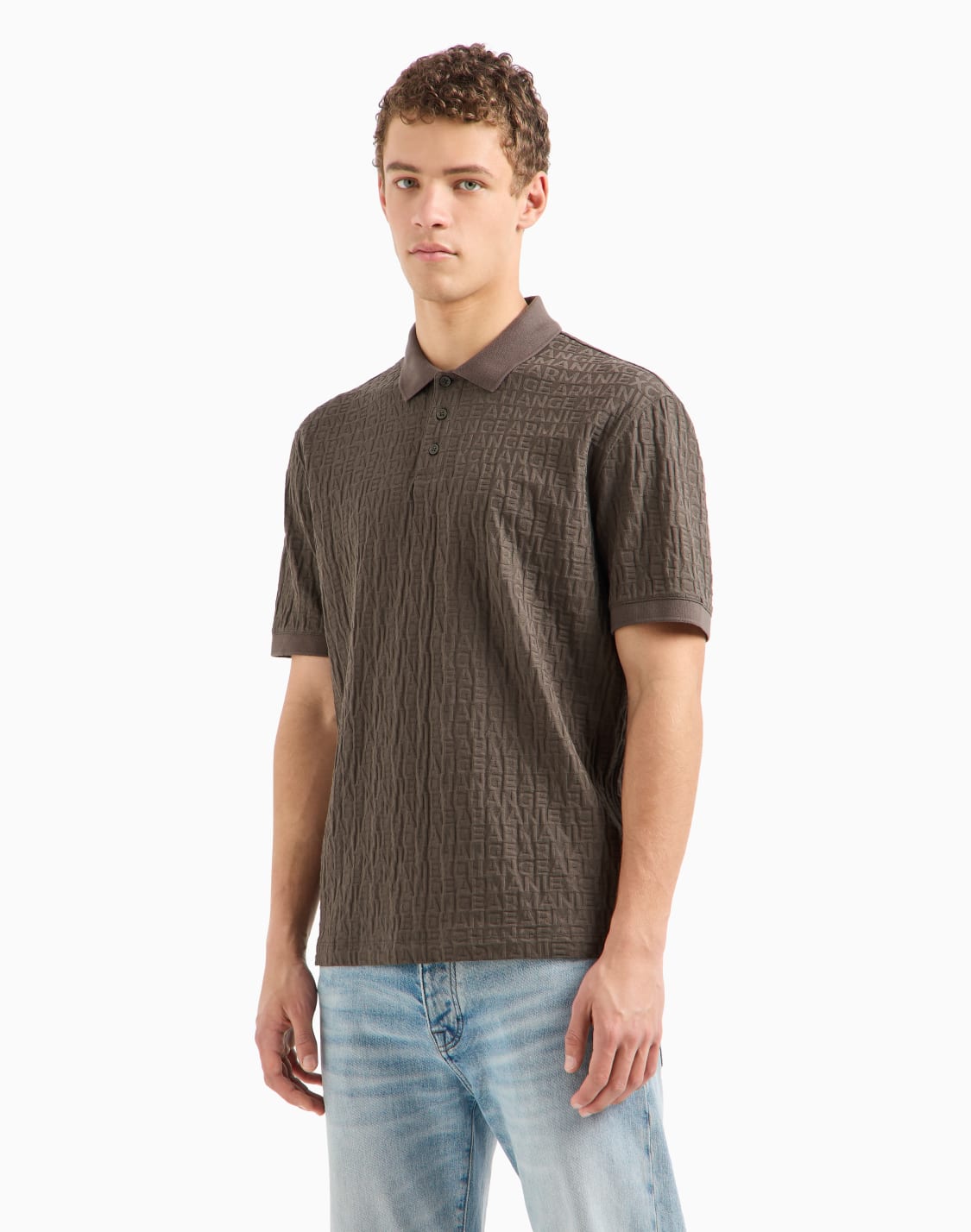 -mercerized-cotton-regular-fit-polo-brown--armani-exchange