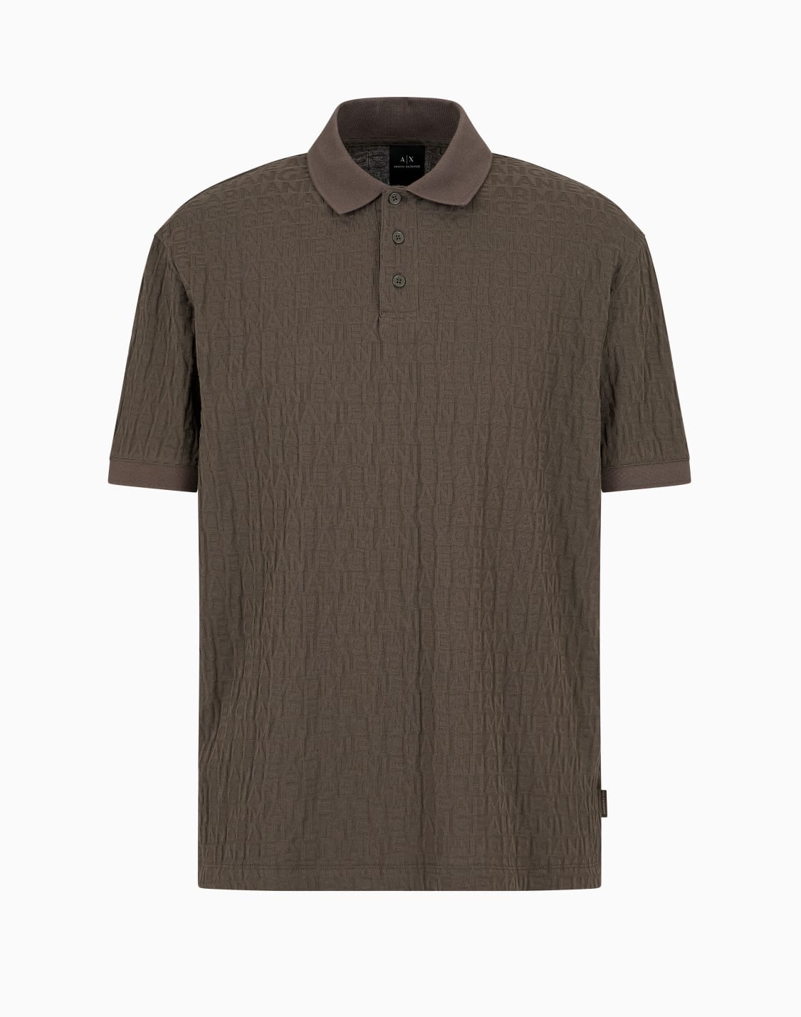 -mercerized-cotton-regular-fit-polo-brown--armani-exchange
