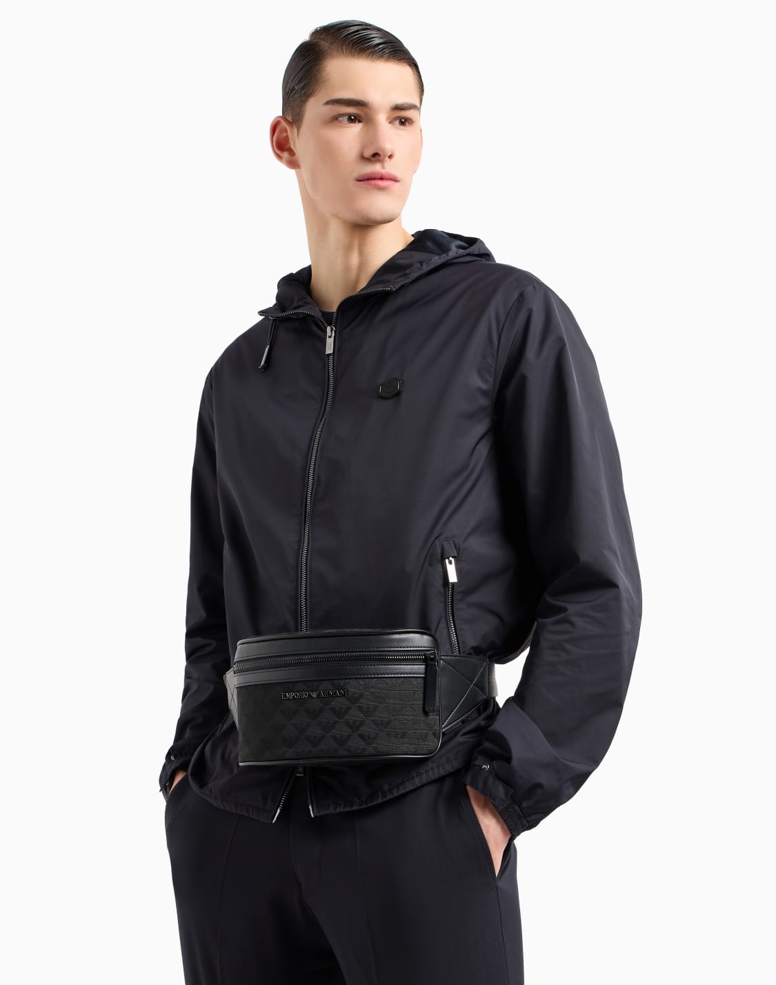 emporio armani mens belt