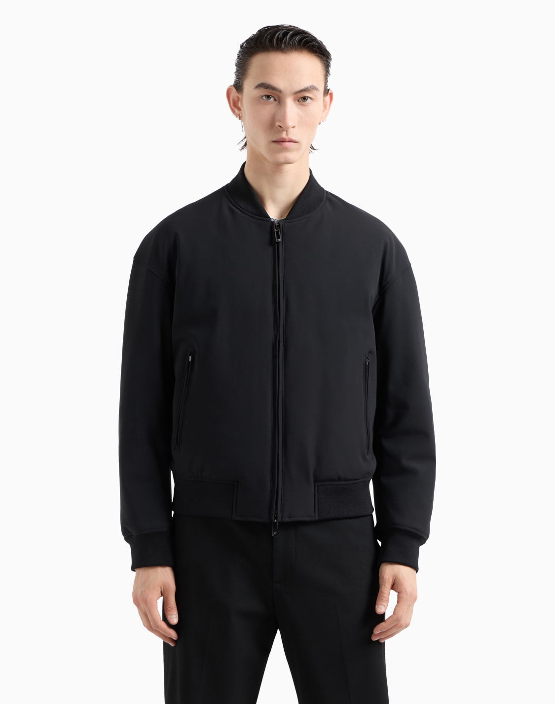 bomber-de-nailon-tcnico-elstico-con-cremallera-negro--emporio-armani