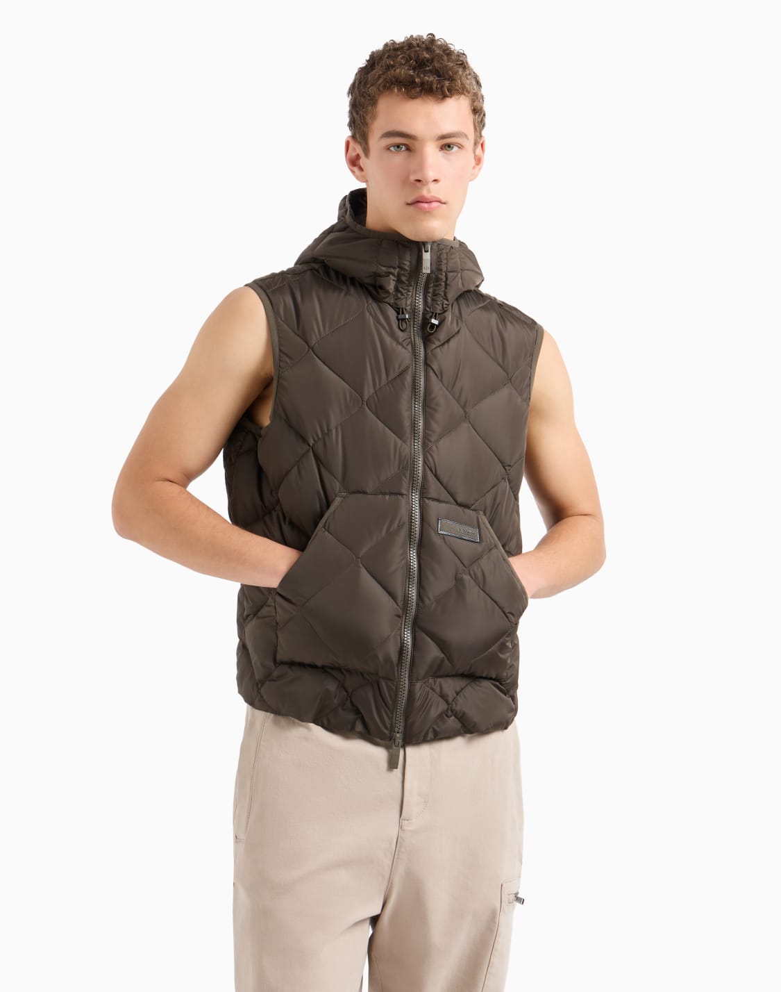 asv-nylon-hooded-sleeveless-down-jacket-brown--armani-exchange