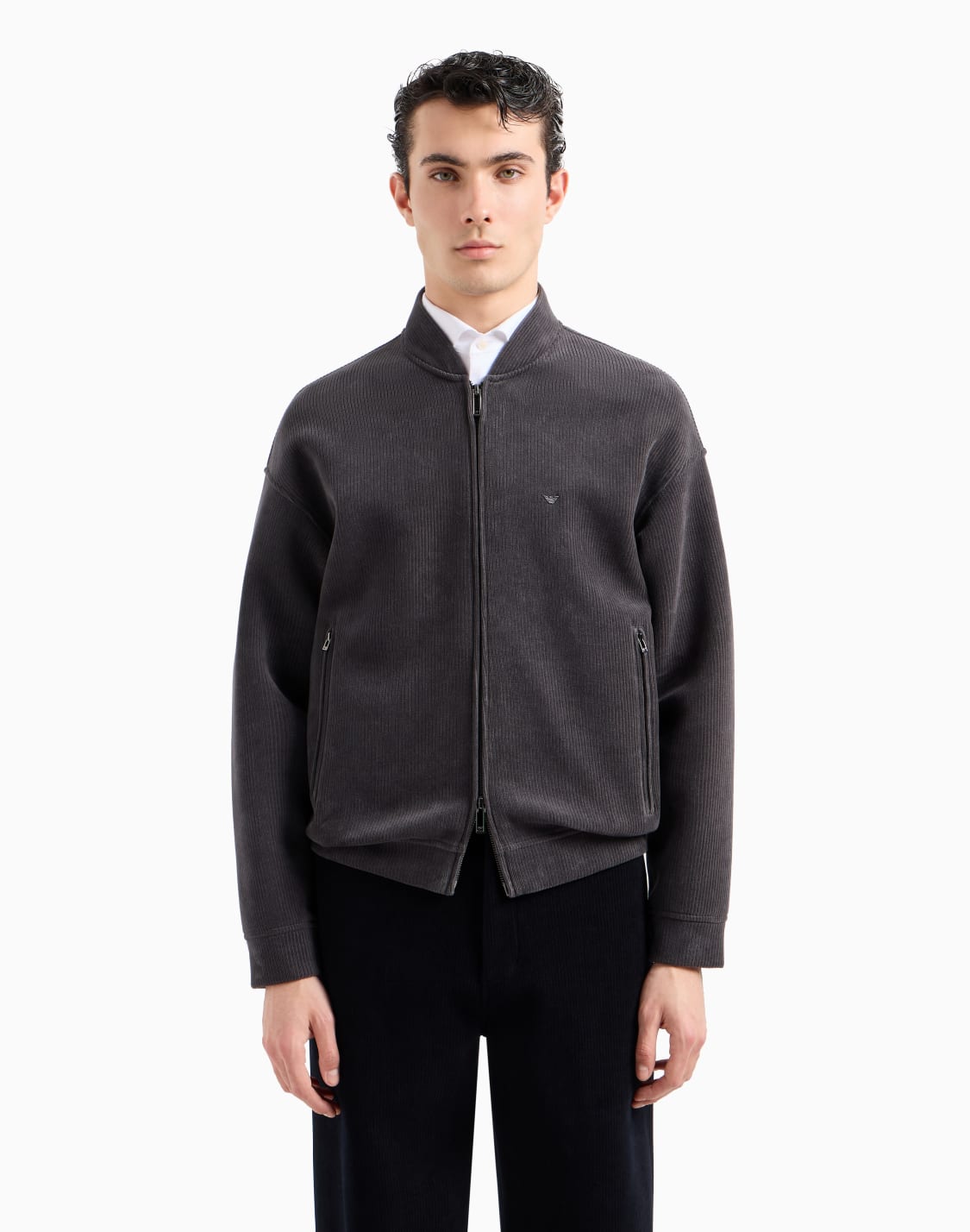 ribbed-velour-zip-up-sweatshirt-grey--emporio-armani
