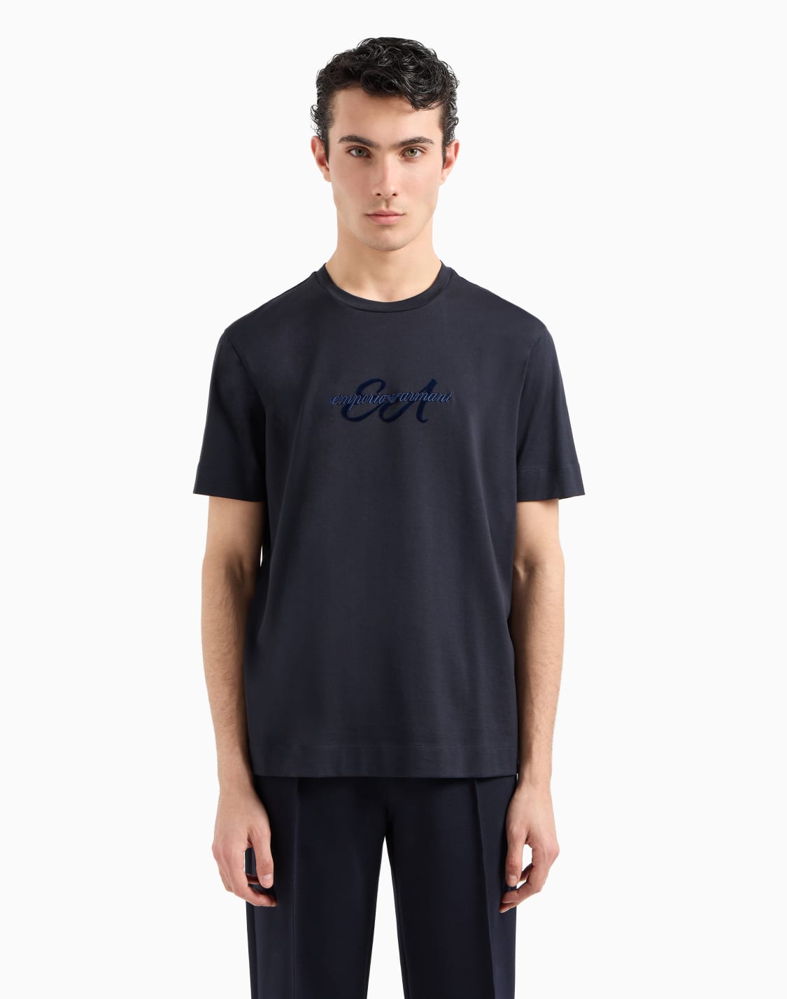 t-shirt-en-jersey-lger-avec-broderie-logo-italique-asv-bleu-marine--emporio-armani