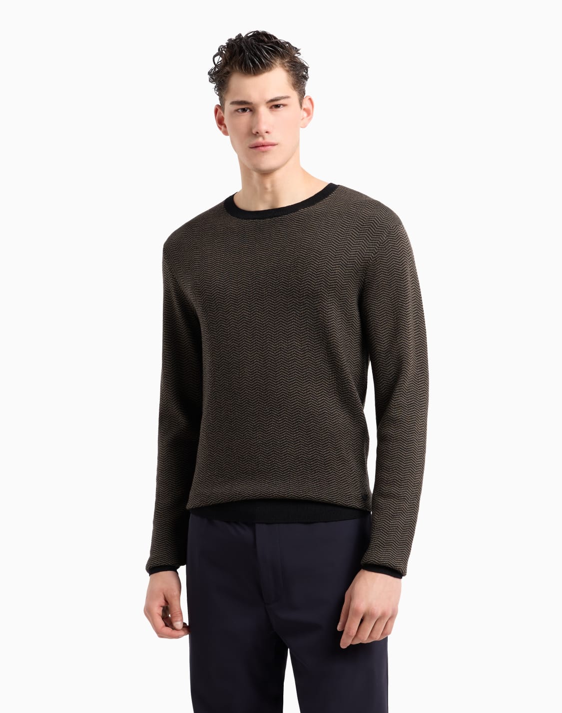 jumpers-black--emporio-armani