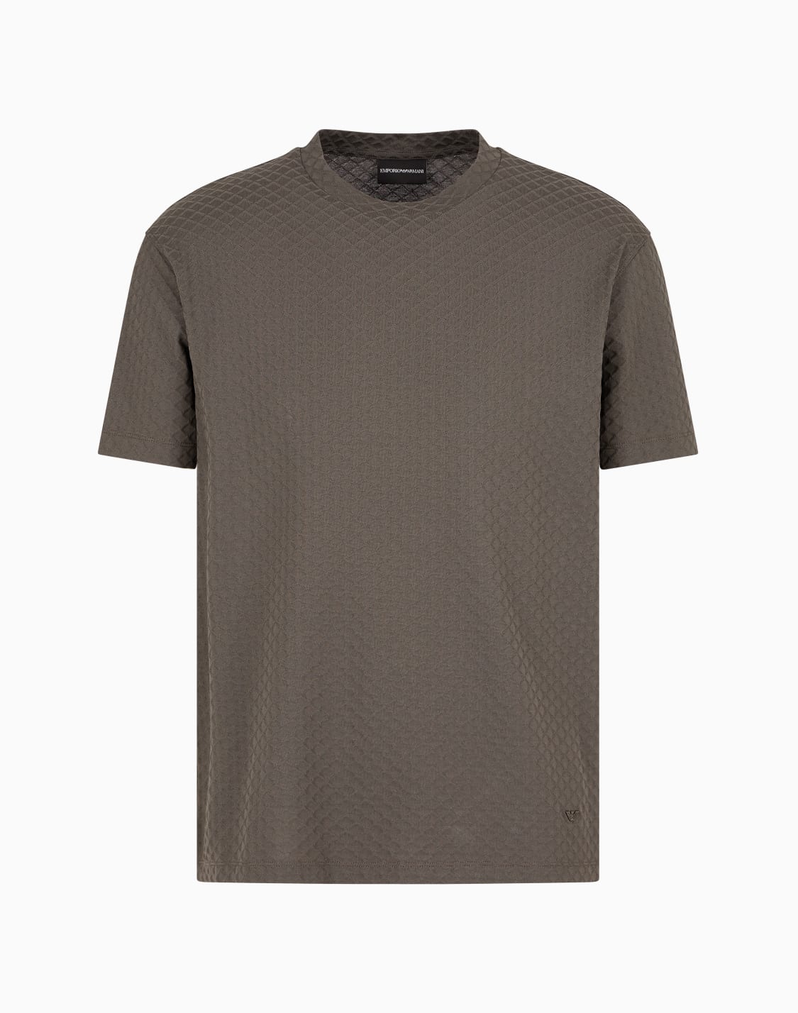 jersey-t-shirt-with-all-over-jacquard-pattern-green--emporio-armani