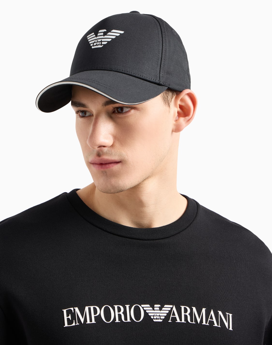 Emporio Armani Cappello con sciarpa 9RYV01