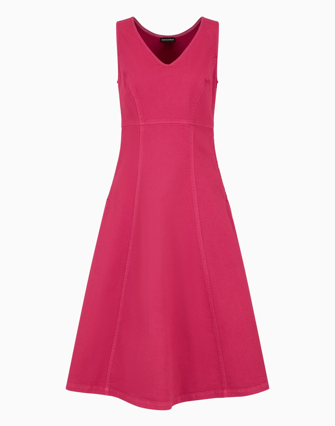 vestidos-midi-fucsia--emporio-armani