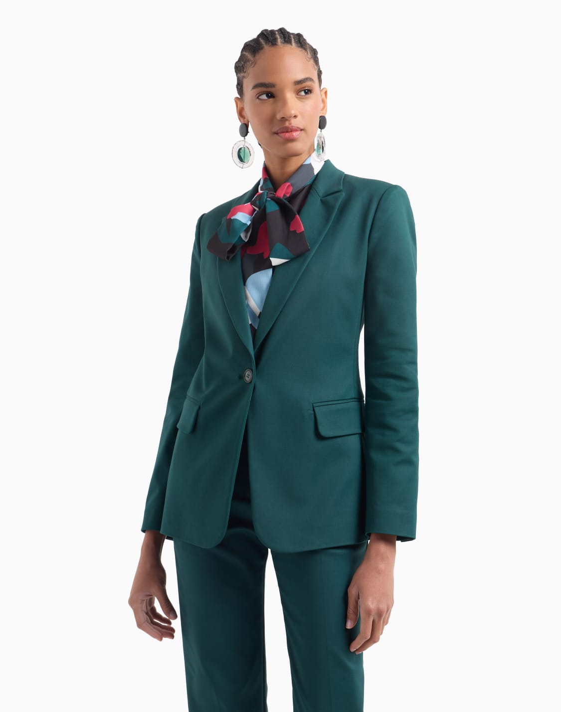 us-exclusive-compact-stretch-cotton-single-breasted-jacket-verde--emporio-armani