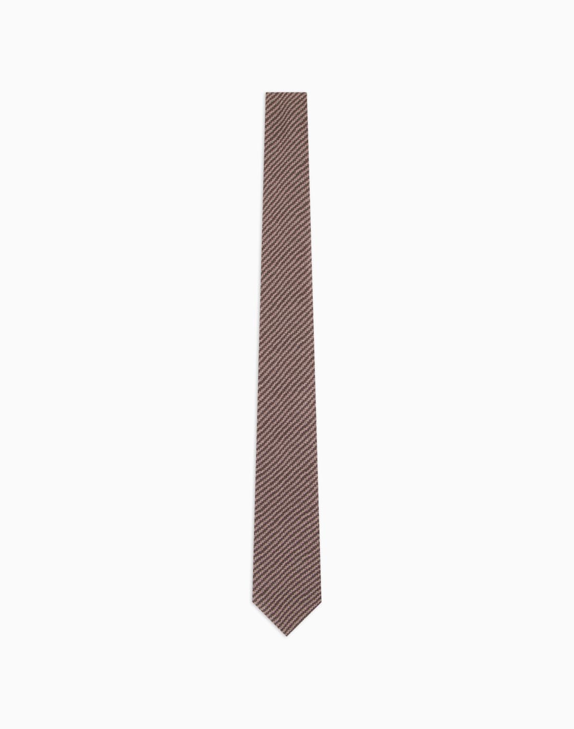 asv-シルクネクタイ-幾何学プリント-ブラウン--giorgio-armani