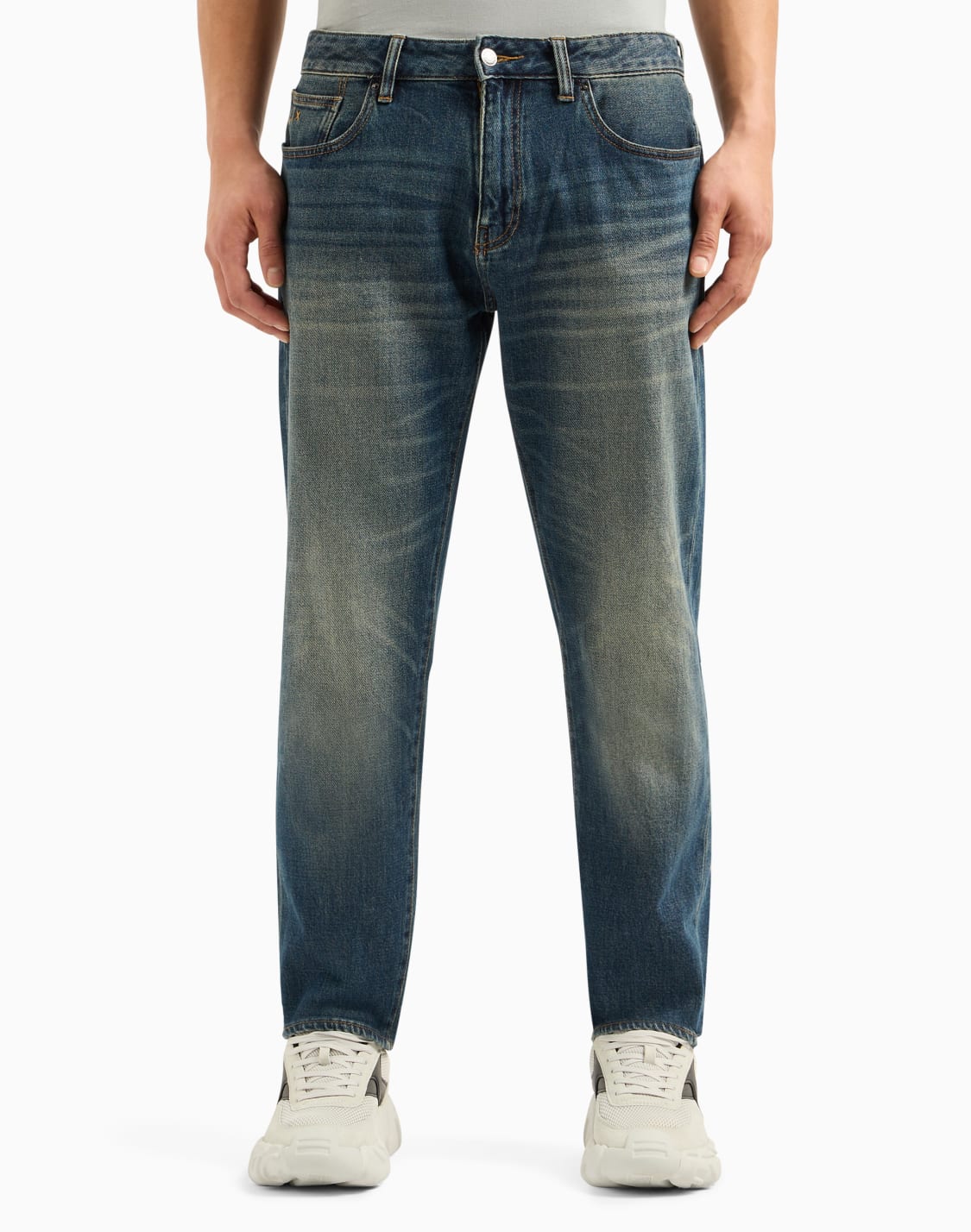 straight-fit-jeans-in-used-denim-blue--armani-exchange