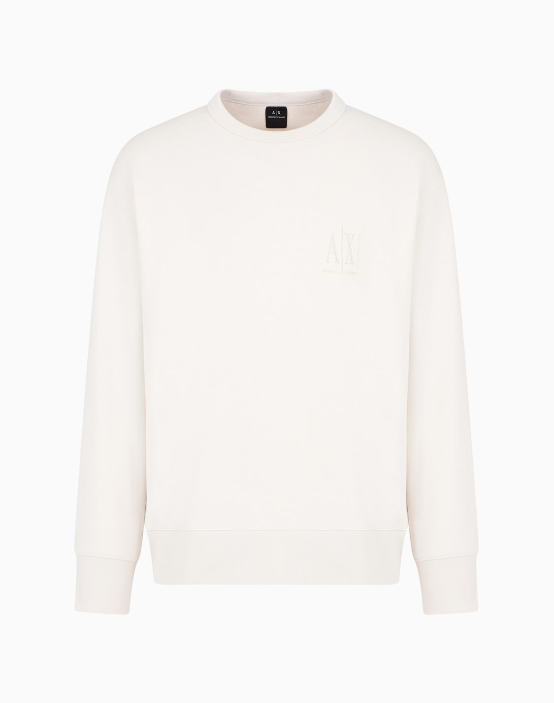 ASV Cotton Lettering Logo Crewneck Sweatshirt