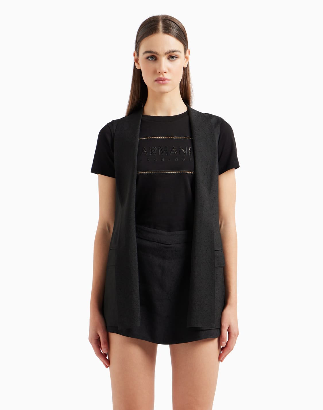 single-breasted-waistcoat-in-satin-jacquard-fabric-black--armani-exchange