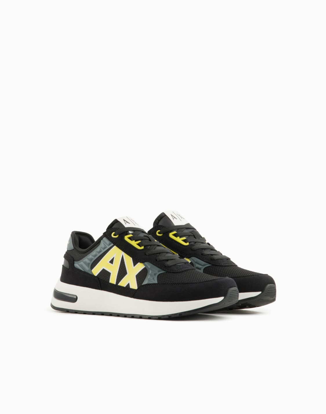 sneakers-with-high-sole-and-logo-amarillo--armani-exchange