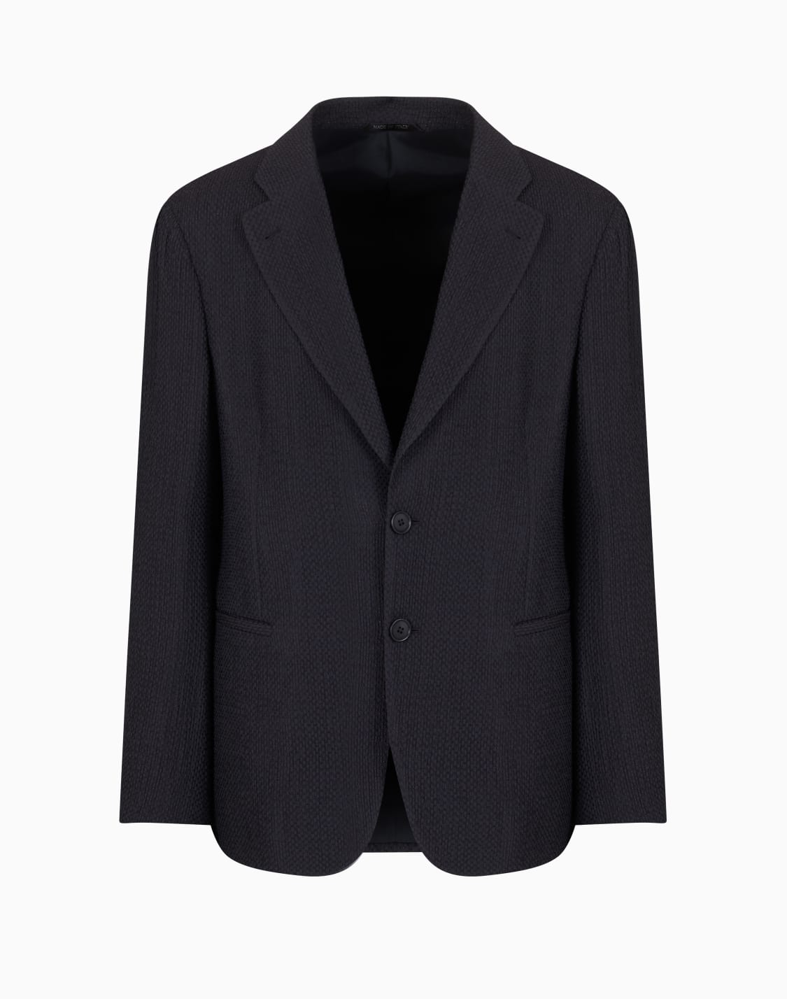 einreihiges-sakko-aus-cupro-mischung-mit-mesh-effekt-blau--giorgio-armani