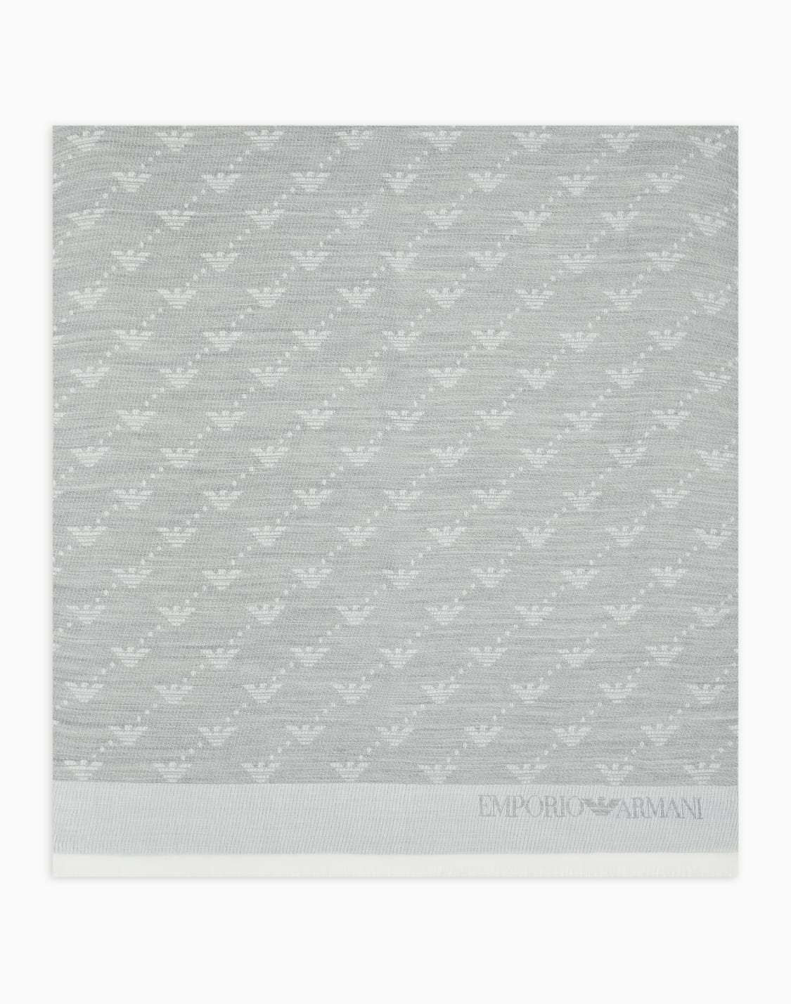 jacquard-stole-with-all-over-eagles-grey--emporio-armani