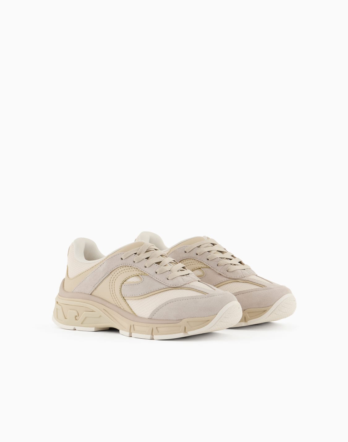 deportivas-travel-essential-de-malla-y-ante-beige--emporio-armani
