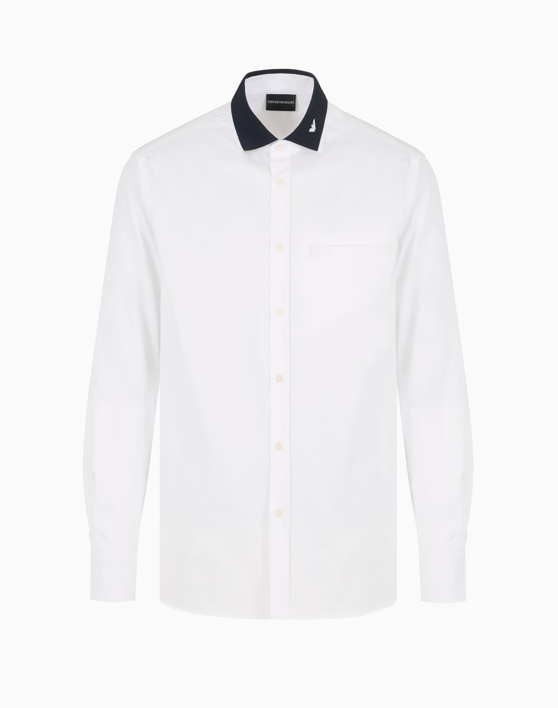 satin-shirt-with-contrasting-ribbed-collar-white--emporio-armani
