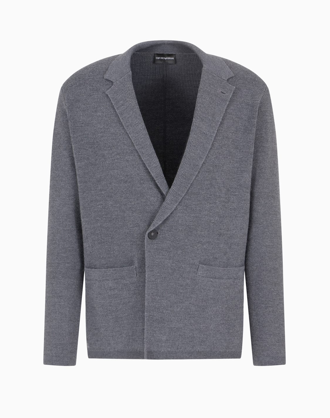 Giacca doppiopetto in misto lana vergine