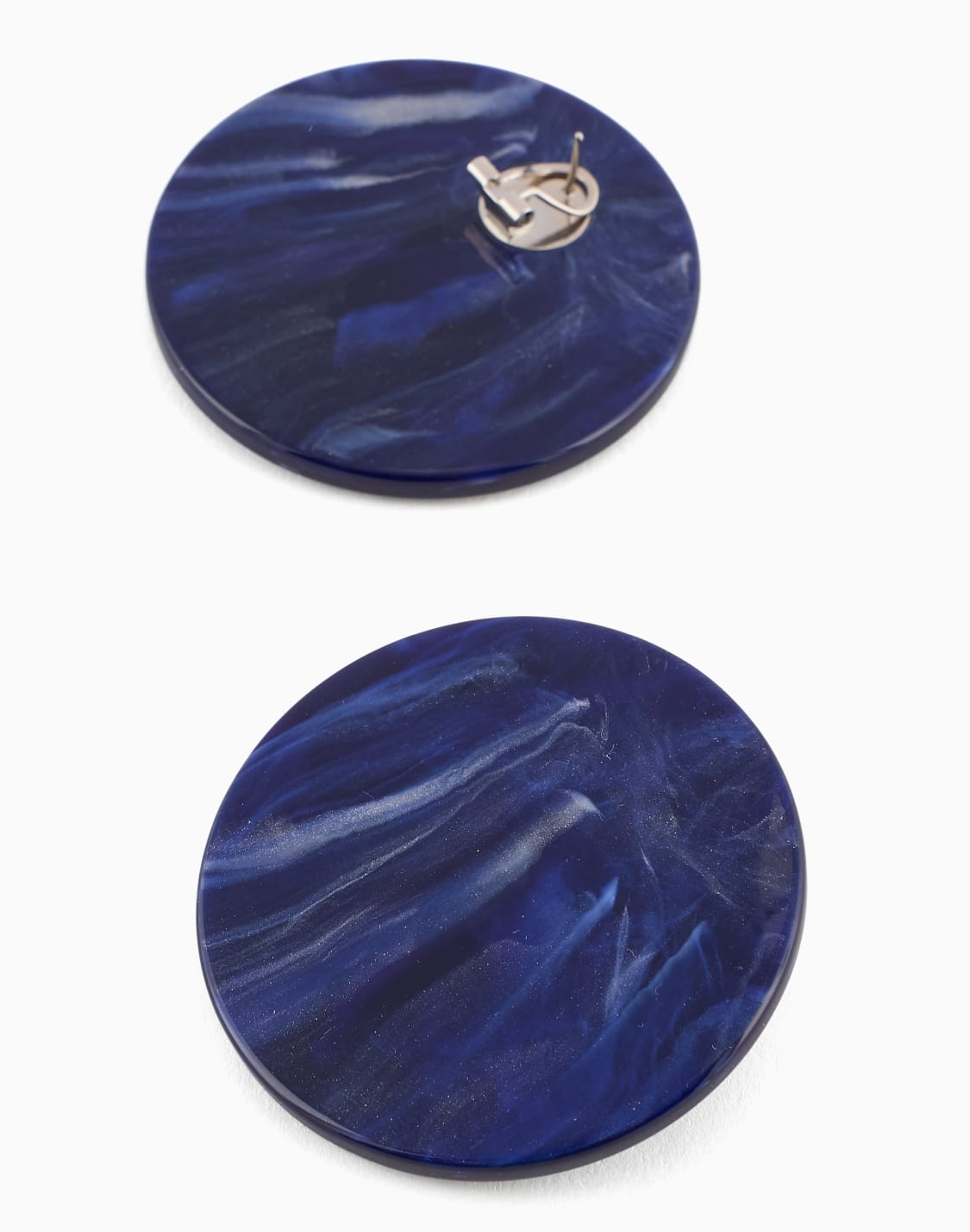 orecchini-tondi-variegati-blu--emporio-armani