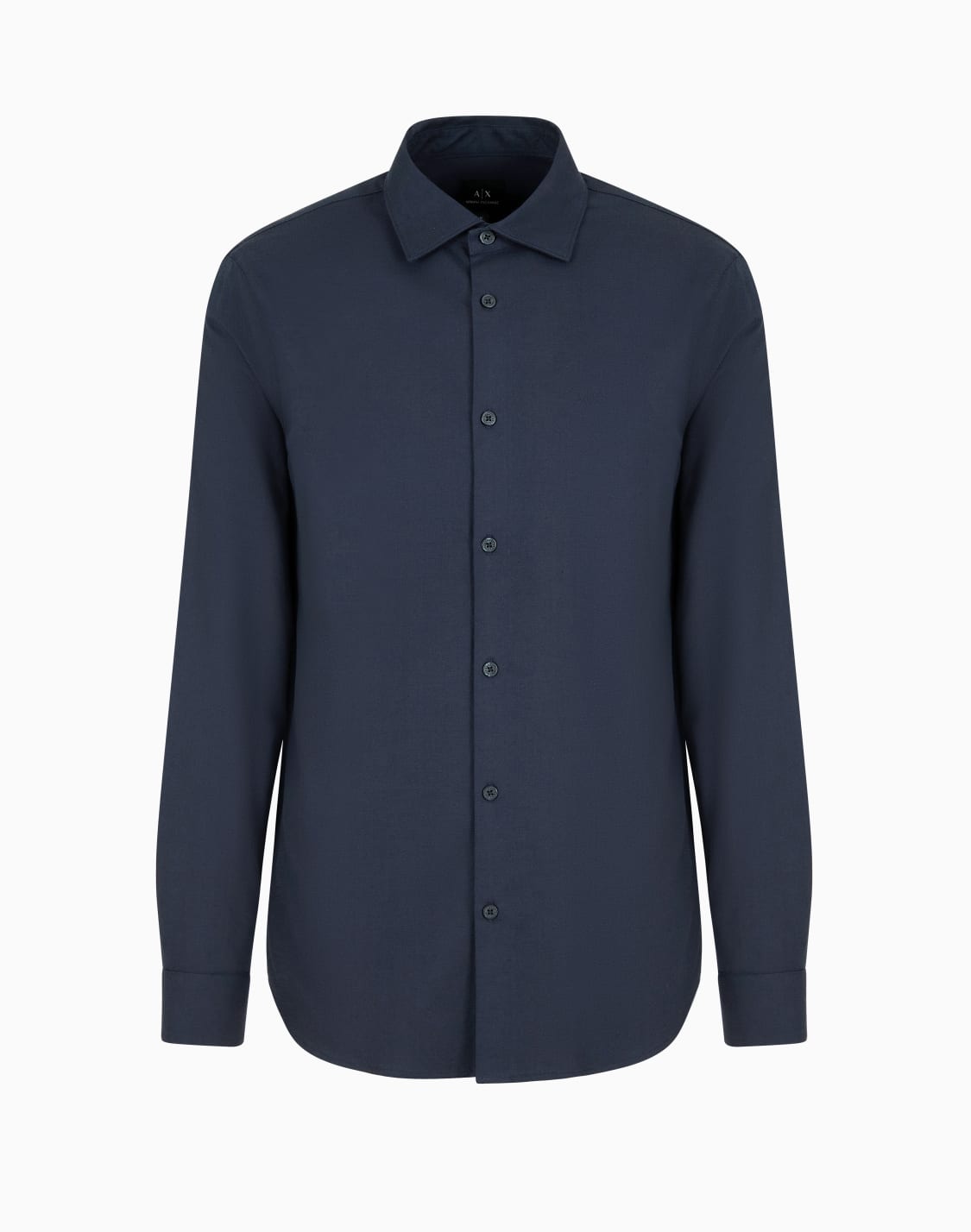 regular-fit-shirt-made-of-yarn-dyed-cotton-navy_blue--armani-exchange