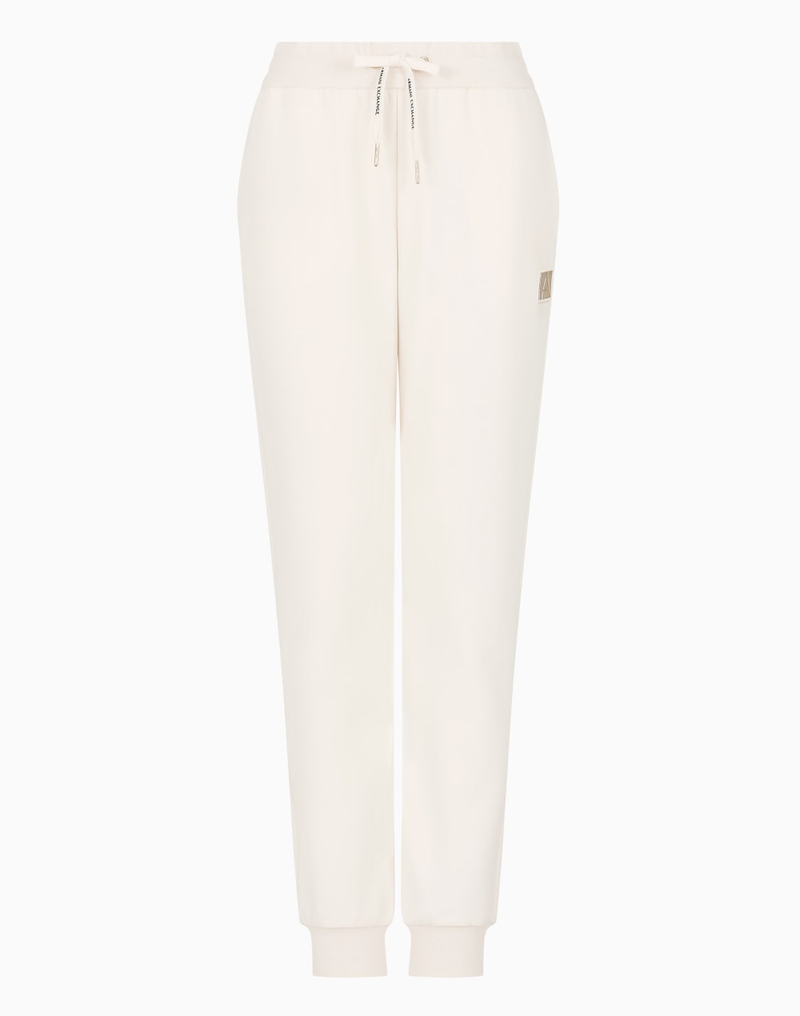 a-line-french-terry-jogger-trousers-white--armani-exchange