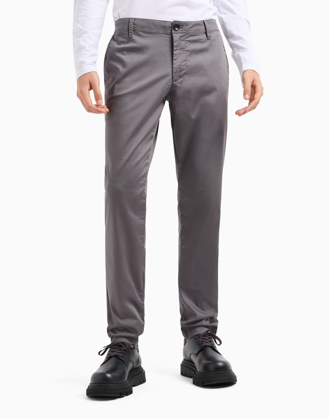 regular-fit-gabardine-trousers-grey--armani-exchange