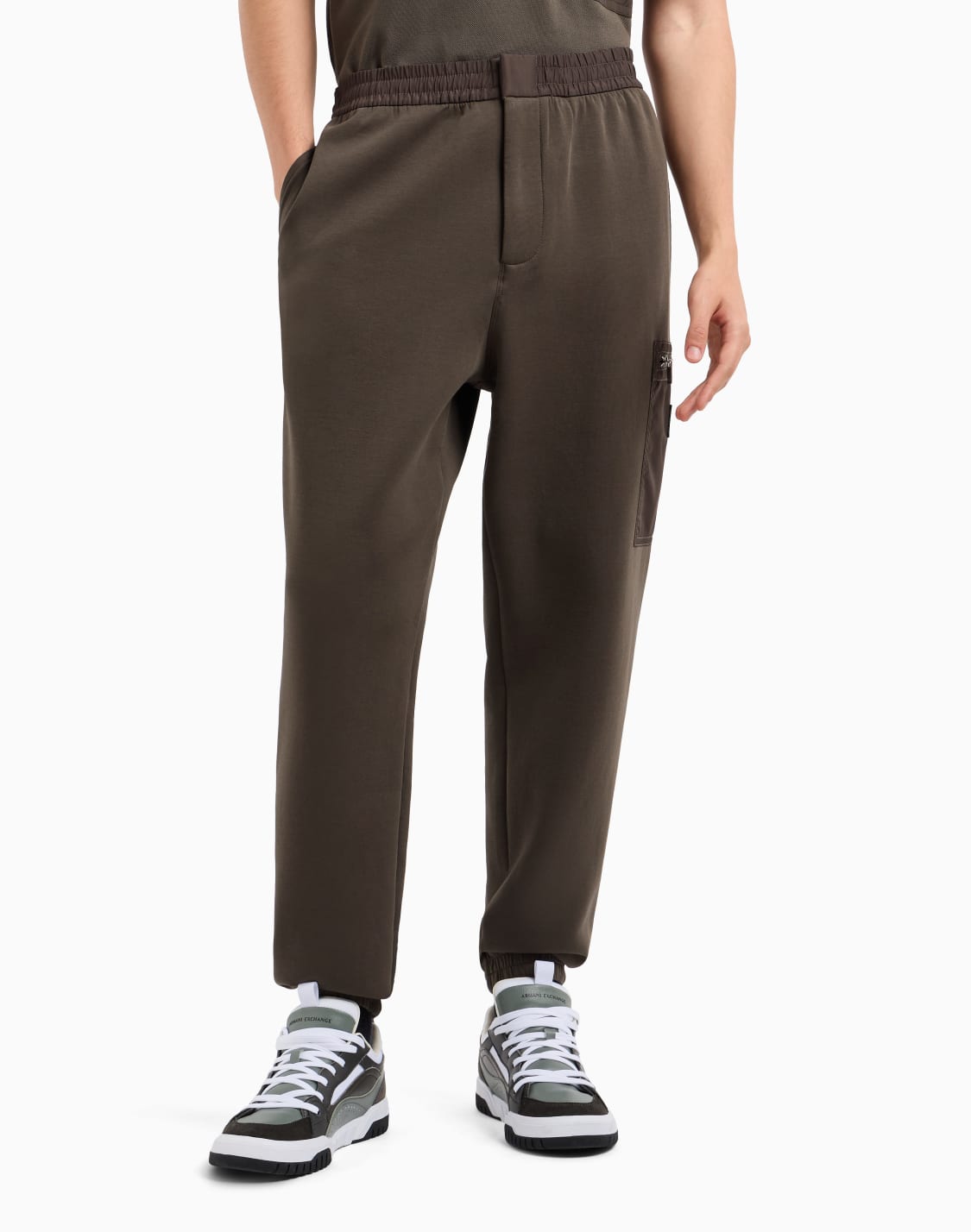 oversized-trousers-with-zip-pocket-green--armani-exchange