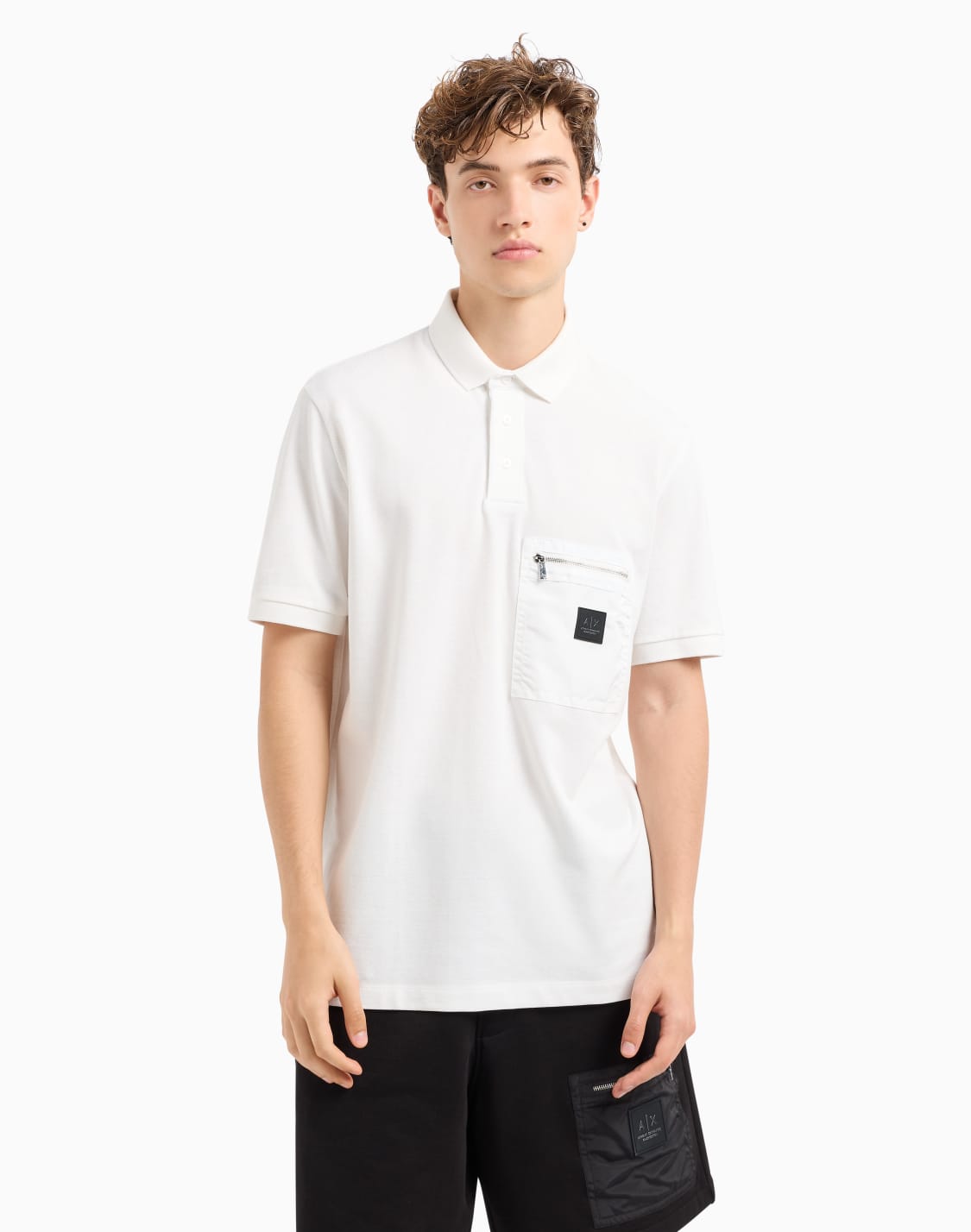 short-sleeved-cotton-polo-with-pocket-white--armani-exchange