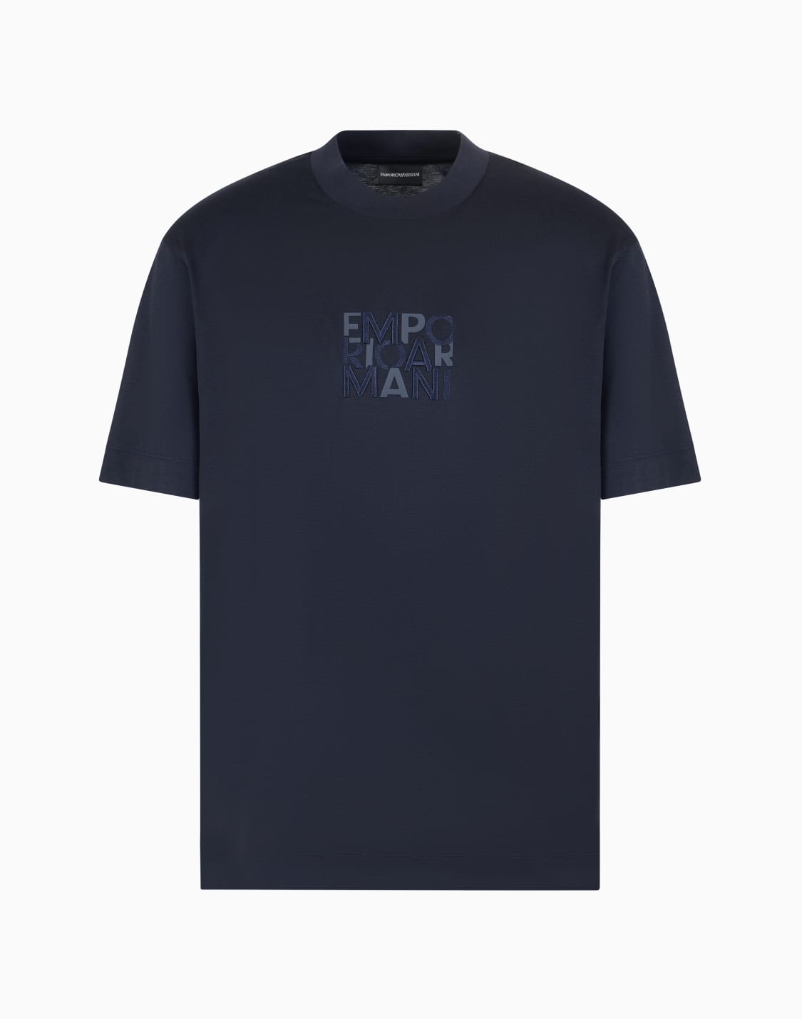 -lyocell-blend-jersey-t-shirt-with-embroidery-and-lettering-print-navy-blue--emporio-armani