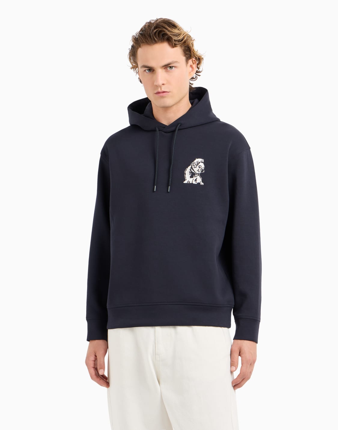 sweat-shirt-capuche-en-jersey-double-avec-broderie-bouledogue-franais-bleu-marine--emporio-armani