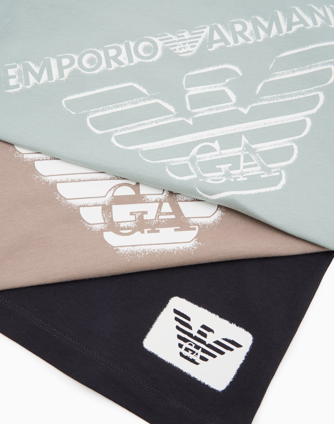 three-pack-of-asv-eagle-print-jersey-t-shirts-multicoloured--emporio-armani