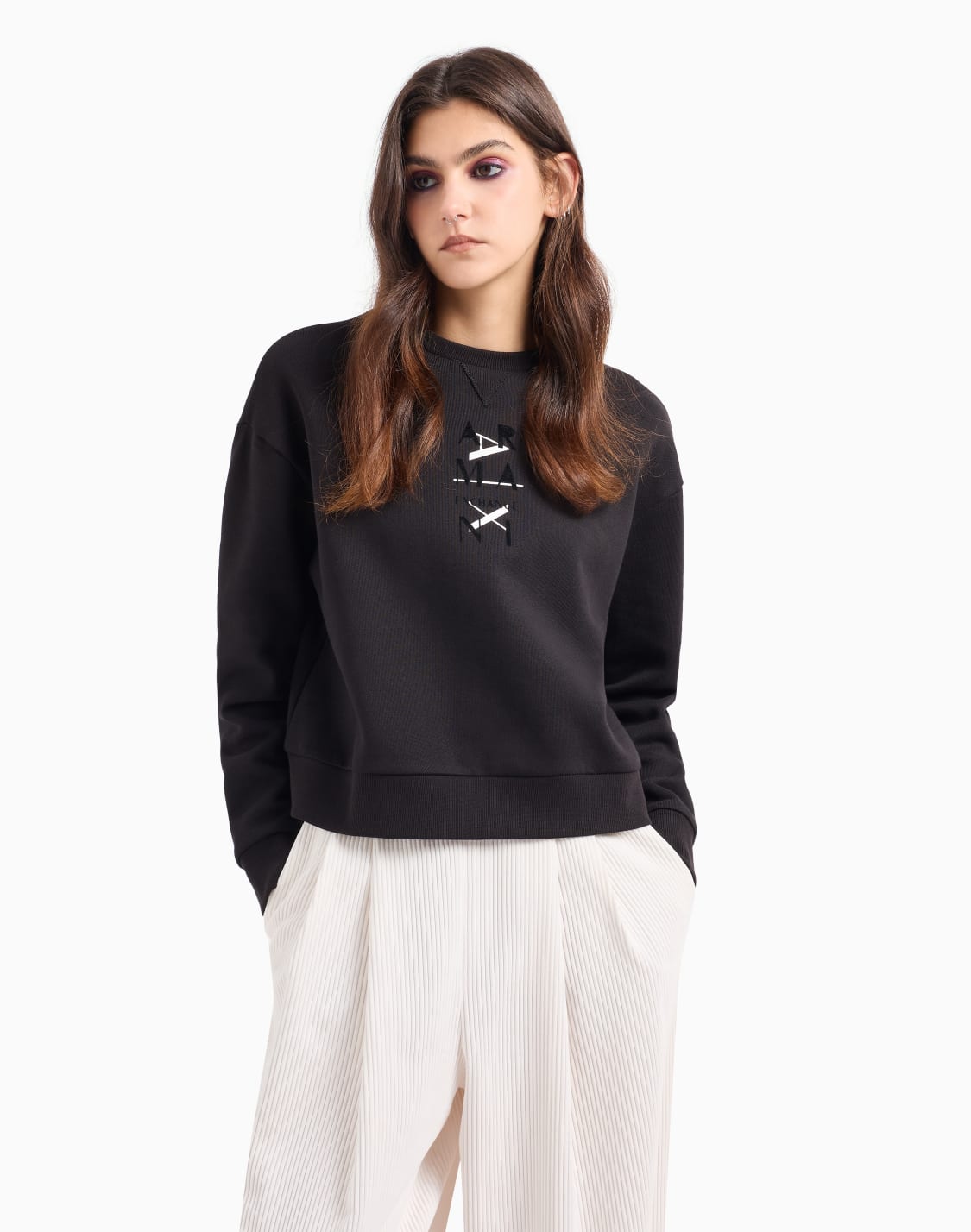 french-terry-sweatshirt-black--armani-exchange