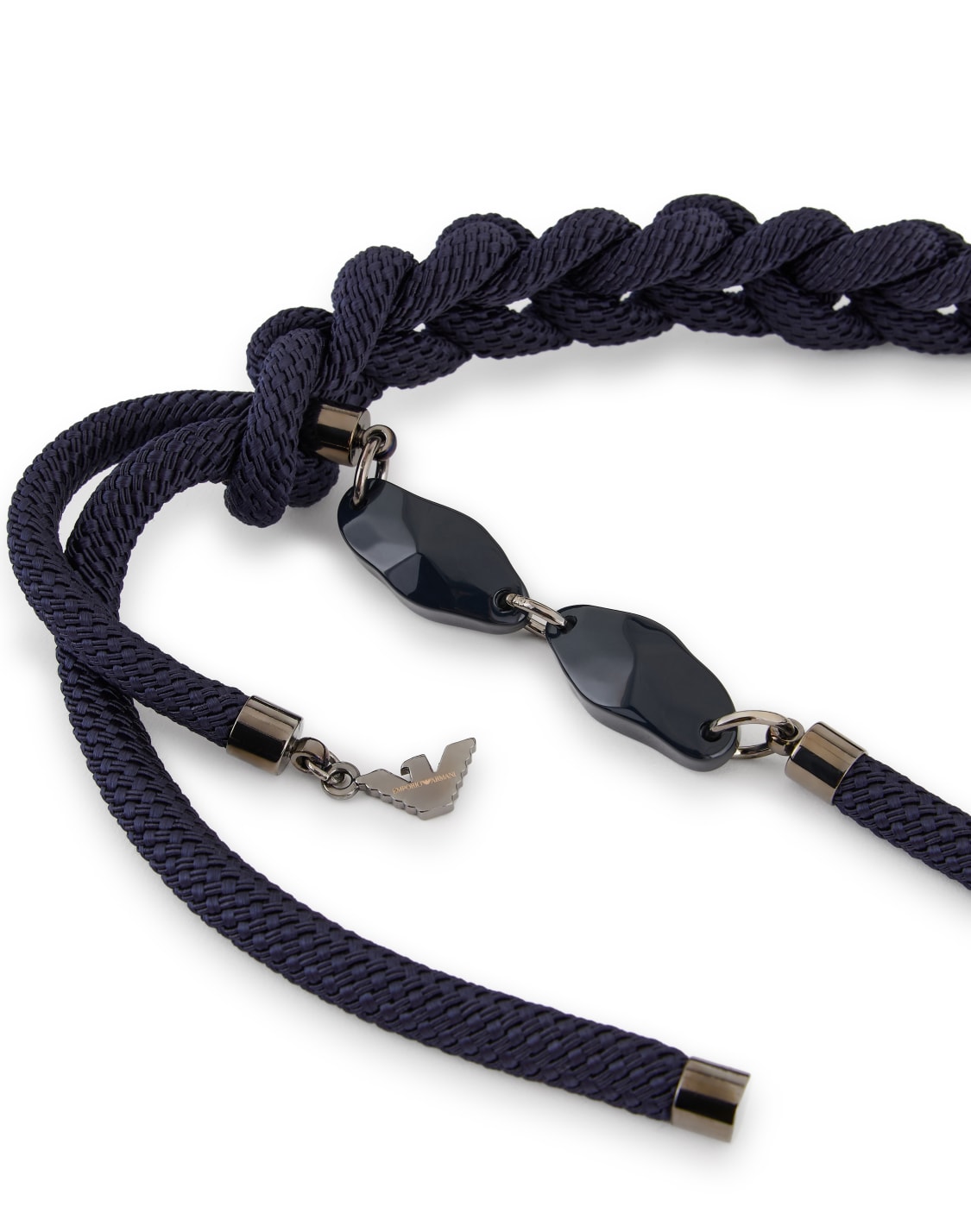 braided-cord-necklace-with-gemstones-navy-blue--emporio-armani