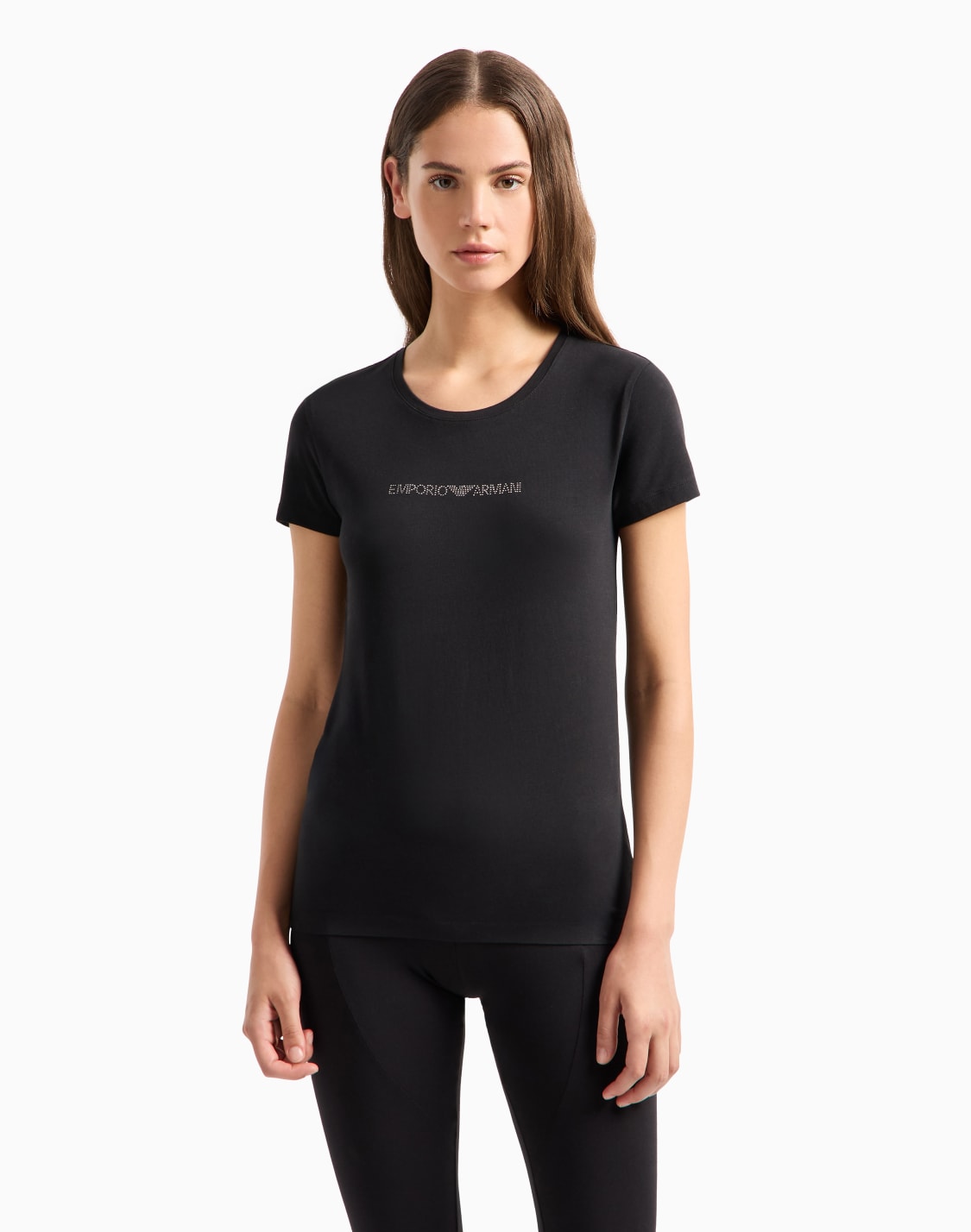 t-shirt-de-dtente-en-coton-biologique-avec-logo-clout-essential-asv-noir--emporio-armani