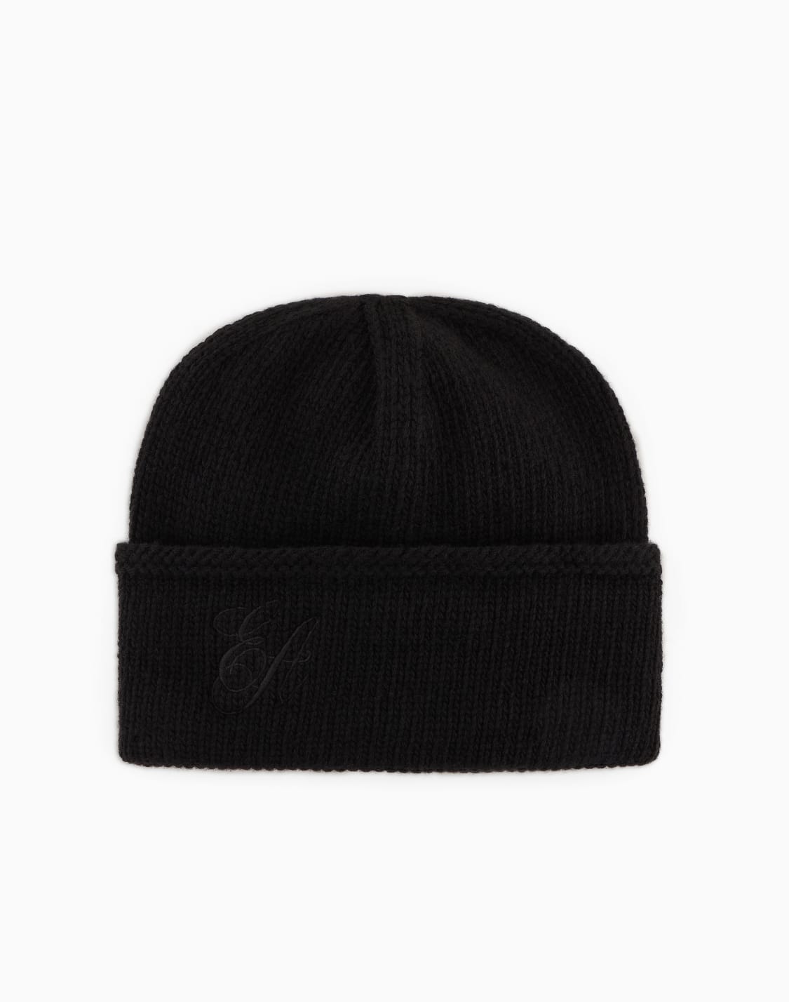 gorro-de-lana-acanalada-con-logotipo-de-la-firma-ea-bordado-negro--emporio-armani