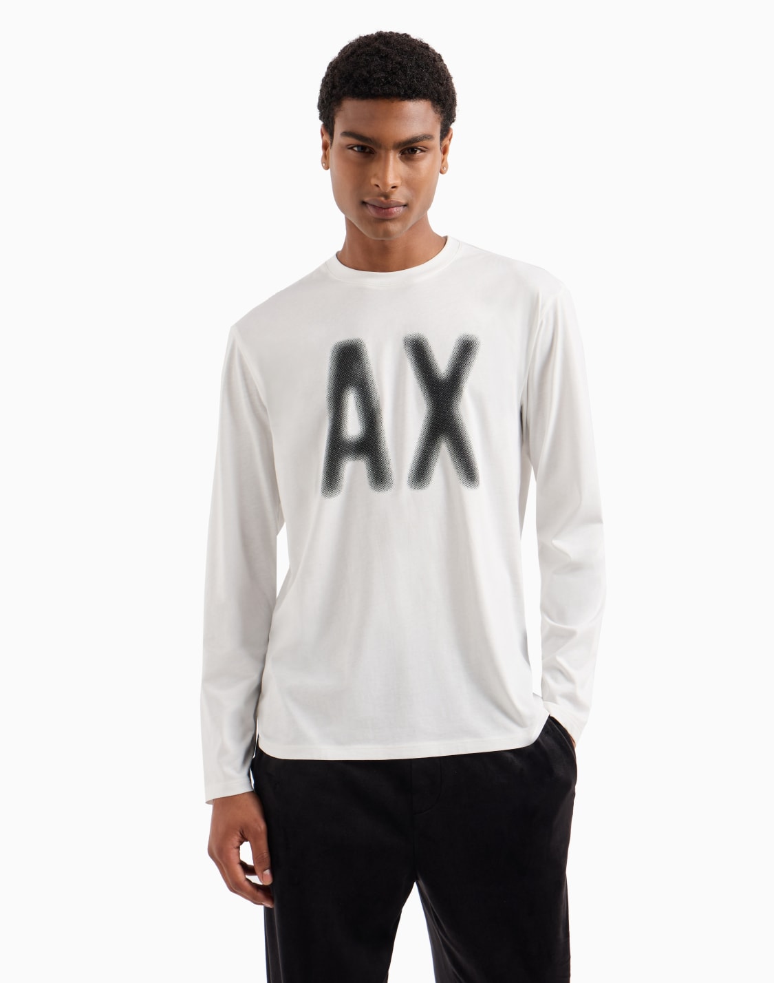long-sleeved-t-shirt-with-faded-logo-white--armani-exchange