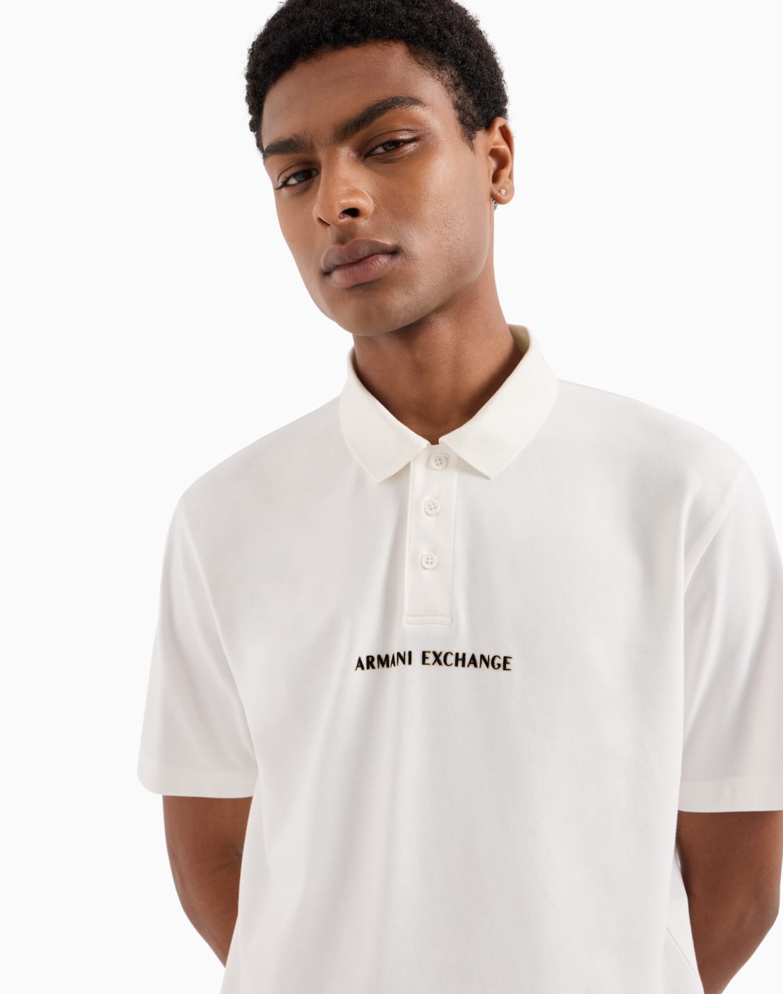 Slim fit T-shirt with logo 