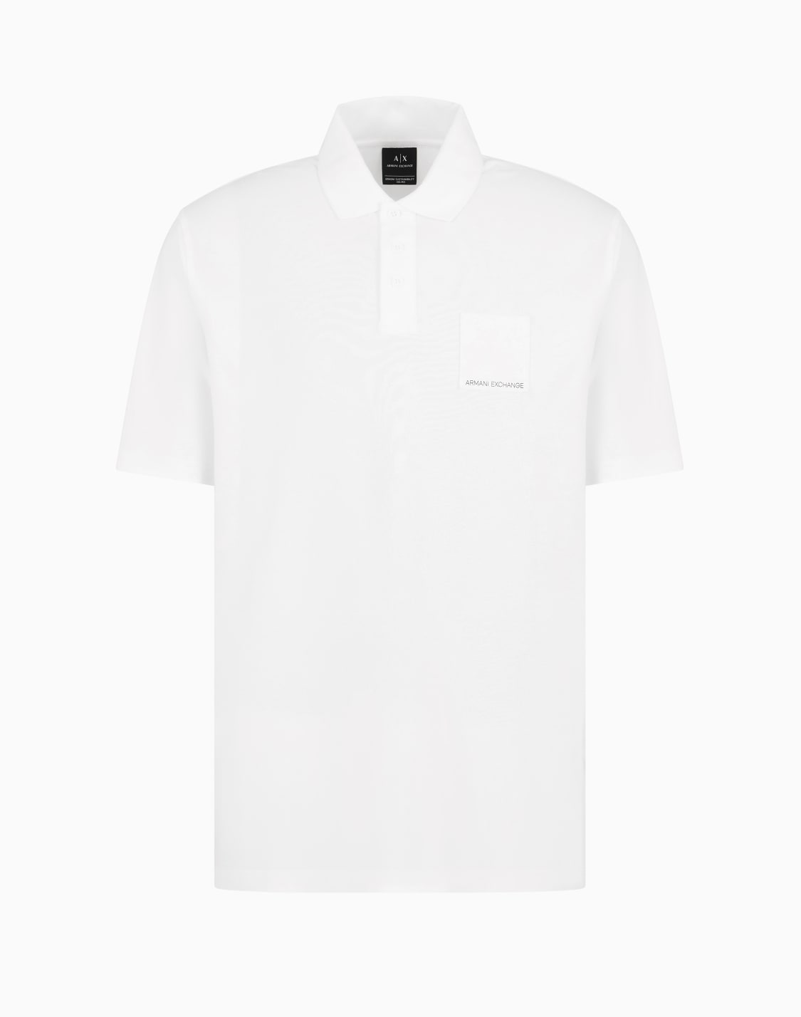 -polo-regular-fit-a-line-de-algodn-orgnico-asv-blanco--armani-exchange