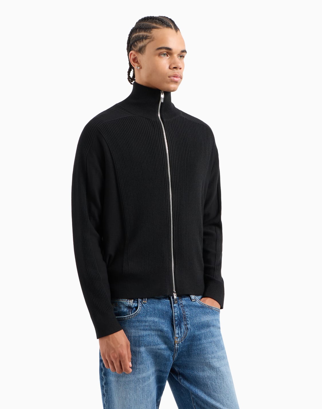 crdigan-con-cremallera-completa-en-mezcla-de-lana-negro--armani-exchange