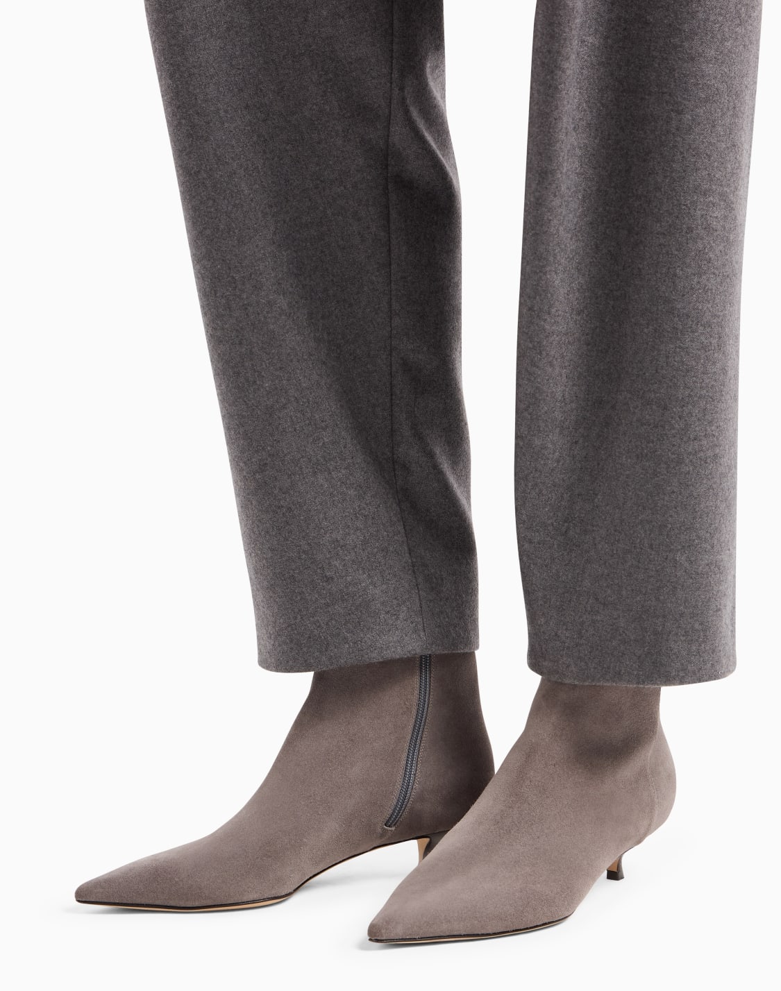 ladies leather slouch boots