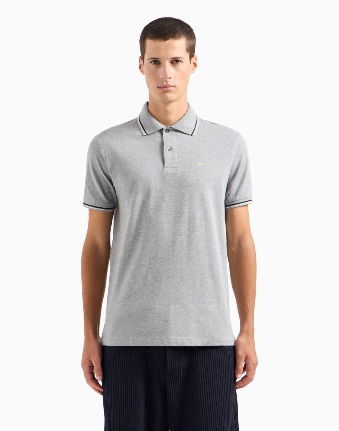 polo-shirts-grey--emporio-armani