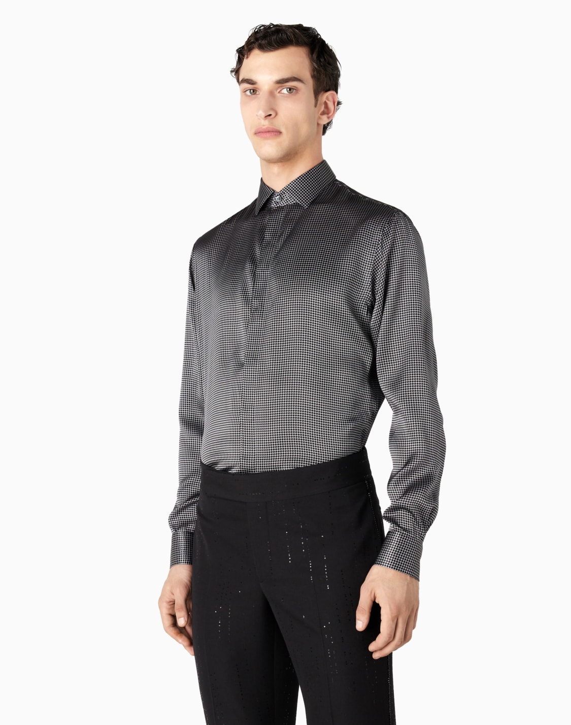 regular-fit-printed-silk-shirt-negro--giorgio-armani